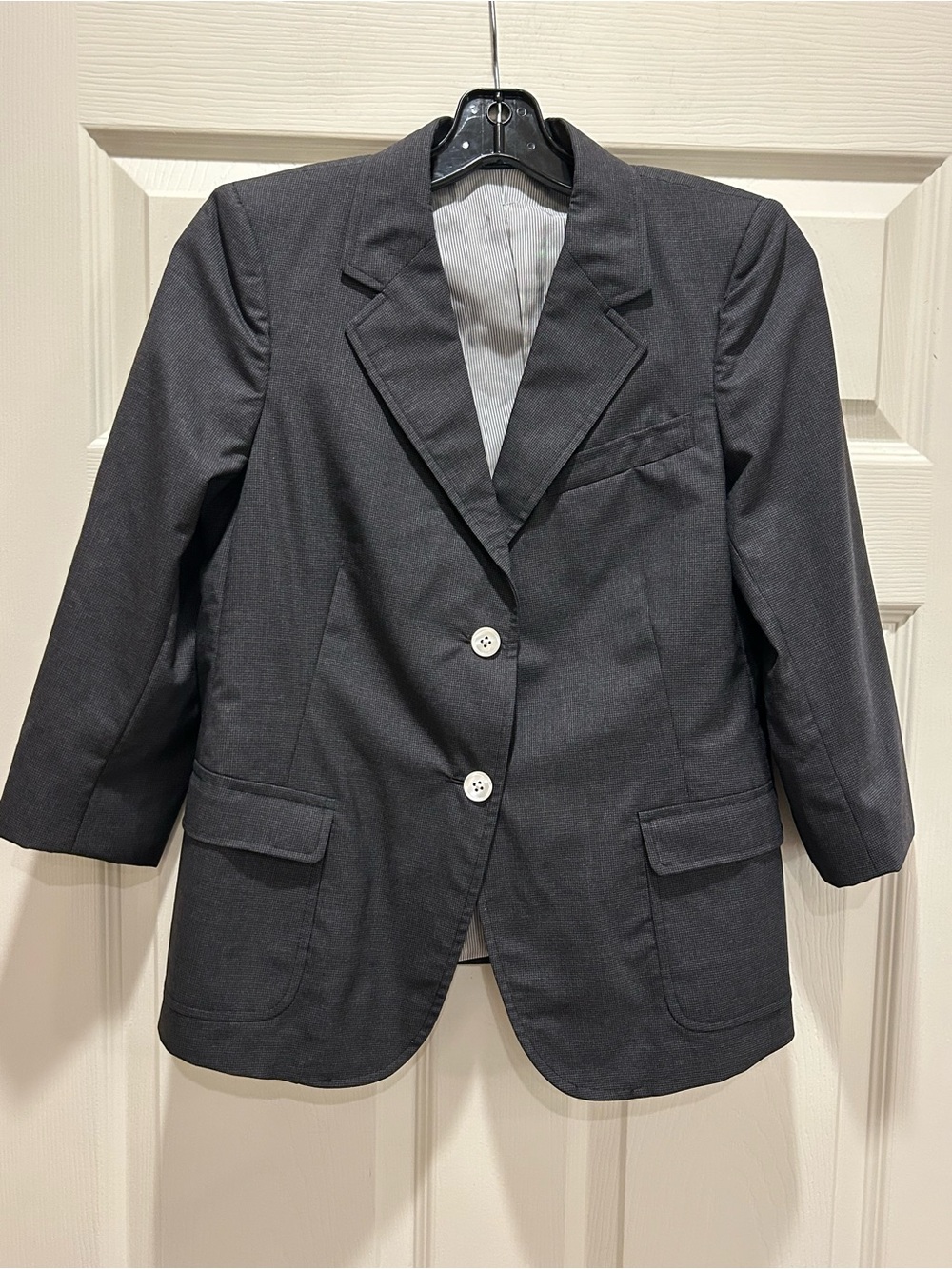 Band Of Outsiders Black Tailored Two-Button Blazer